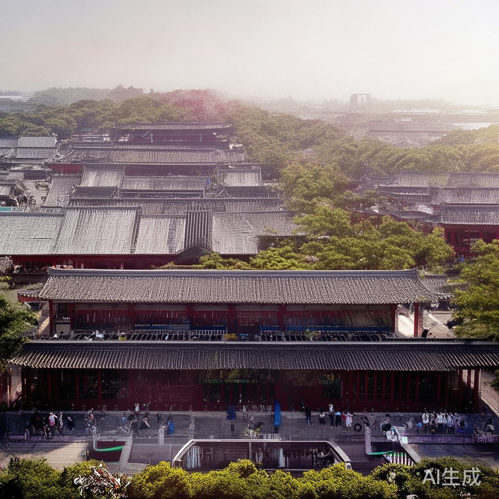 场景复原插图 - 褪色的糖纸